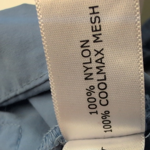 Coolibar Blue 1/4 Snap Hoodie Sun Protection Vented Long Sleeve Size Small - Picture 11 of 11